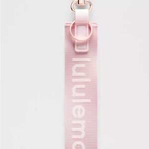 Lululemon Athletica Soft Pink Key Holder